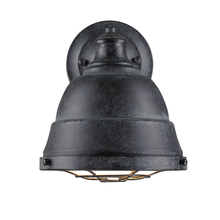  7312-1W BP - Bartlett 1 Light Wall Sconce in Black Patina